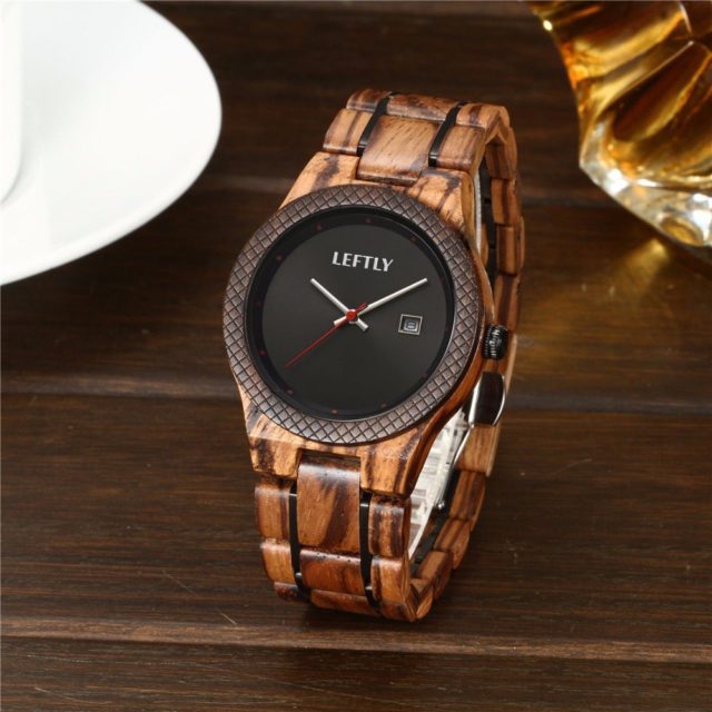 Dřevěné hodinky LEFTLY - Astor