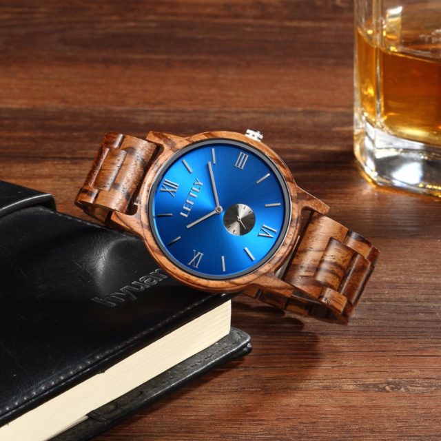 Dřevěné hodinky LEFTLY - Arif